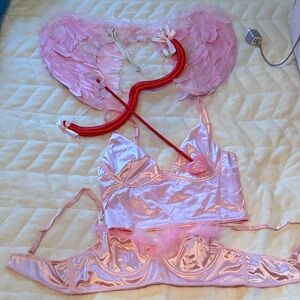 Pink Cupid Outfit Halloween